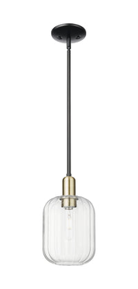 Arcadia Mini Pendant Antique Brass 6.75 Inch