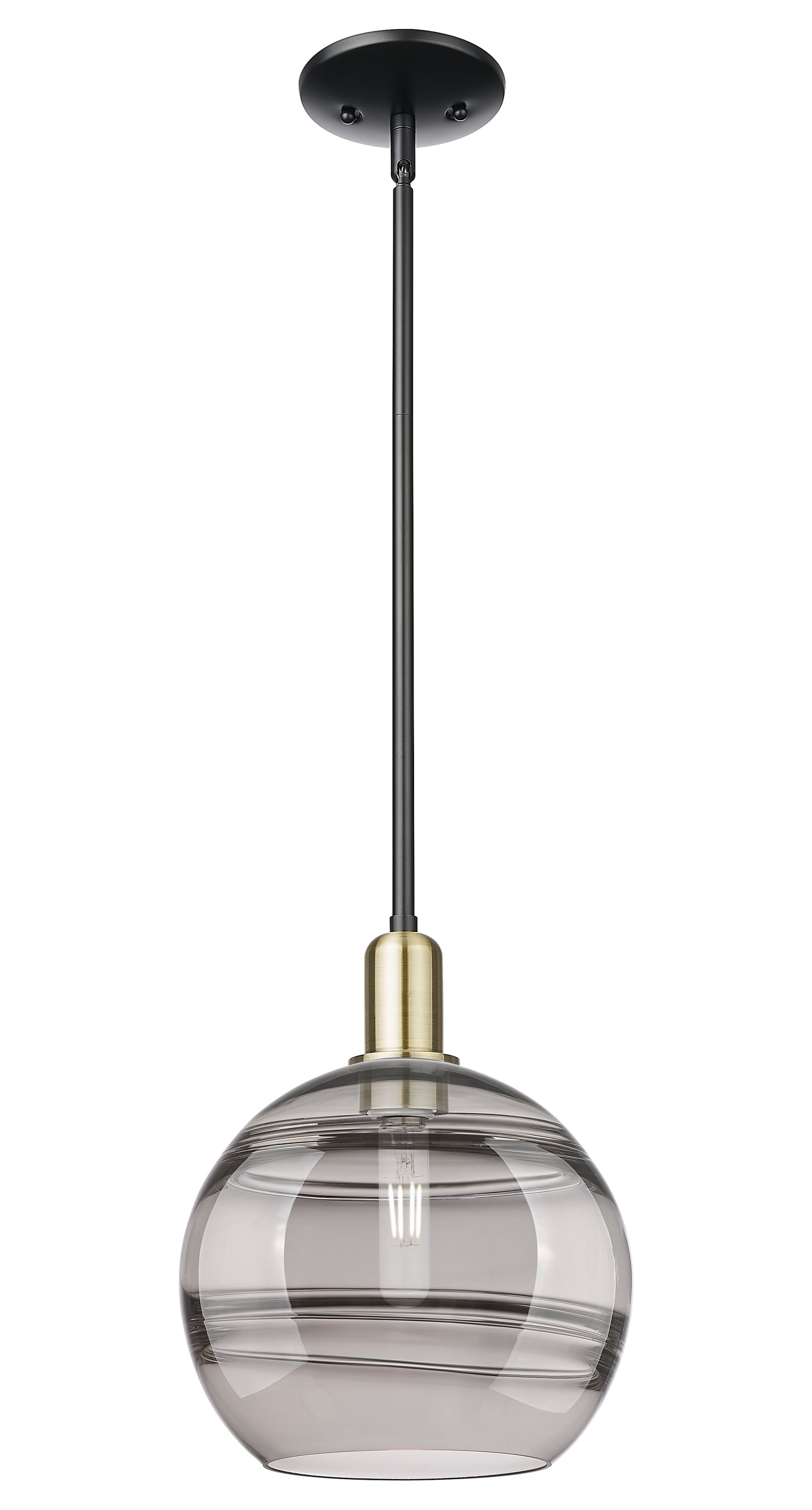 Arcadia Mini Pendant Antique Brass Finish