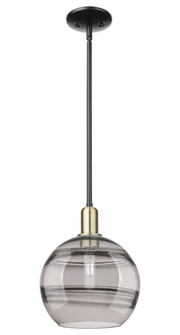 Arcadia Mini Pendant Antique Brass Finish