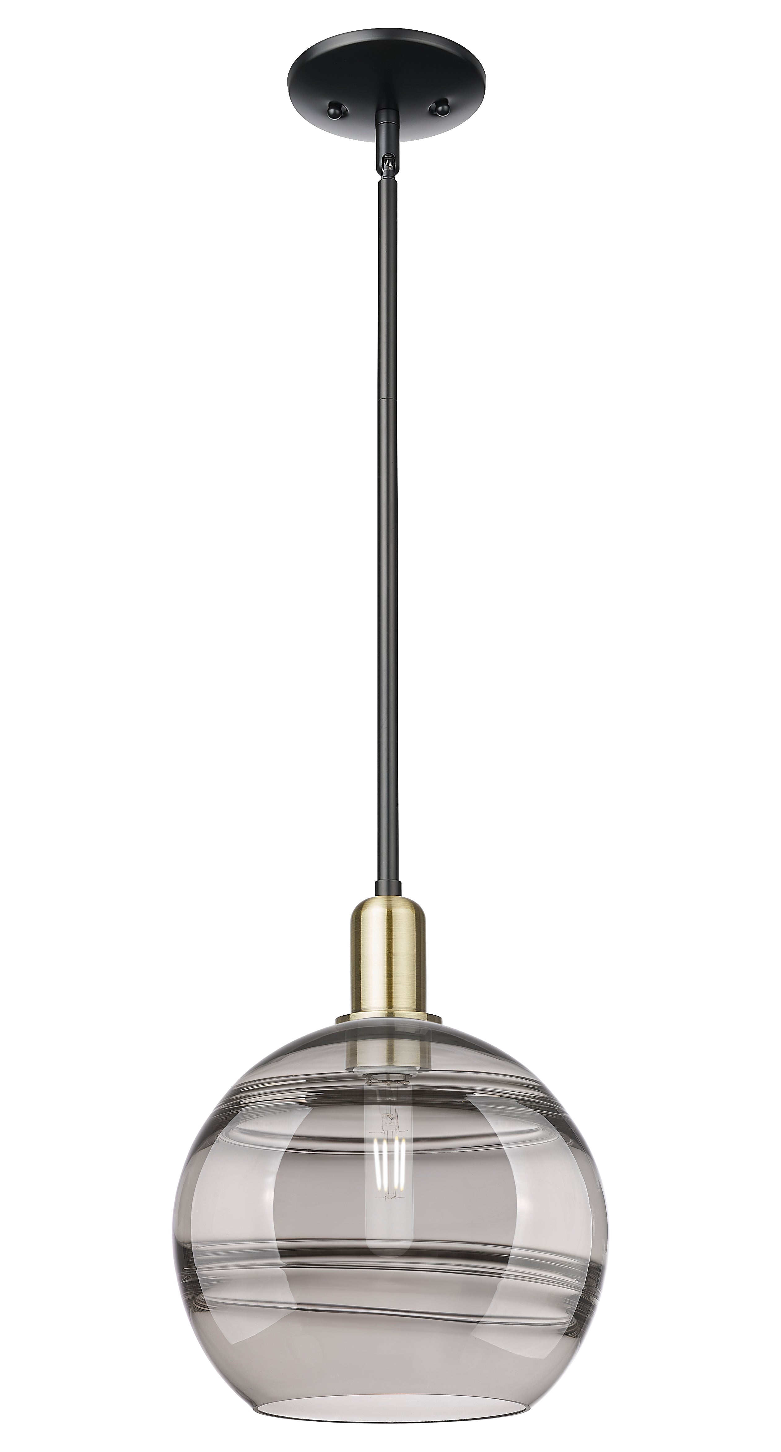 Arcadia Mini Pendant Antique Brass Finish