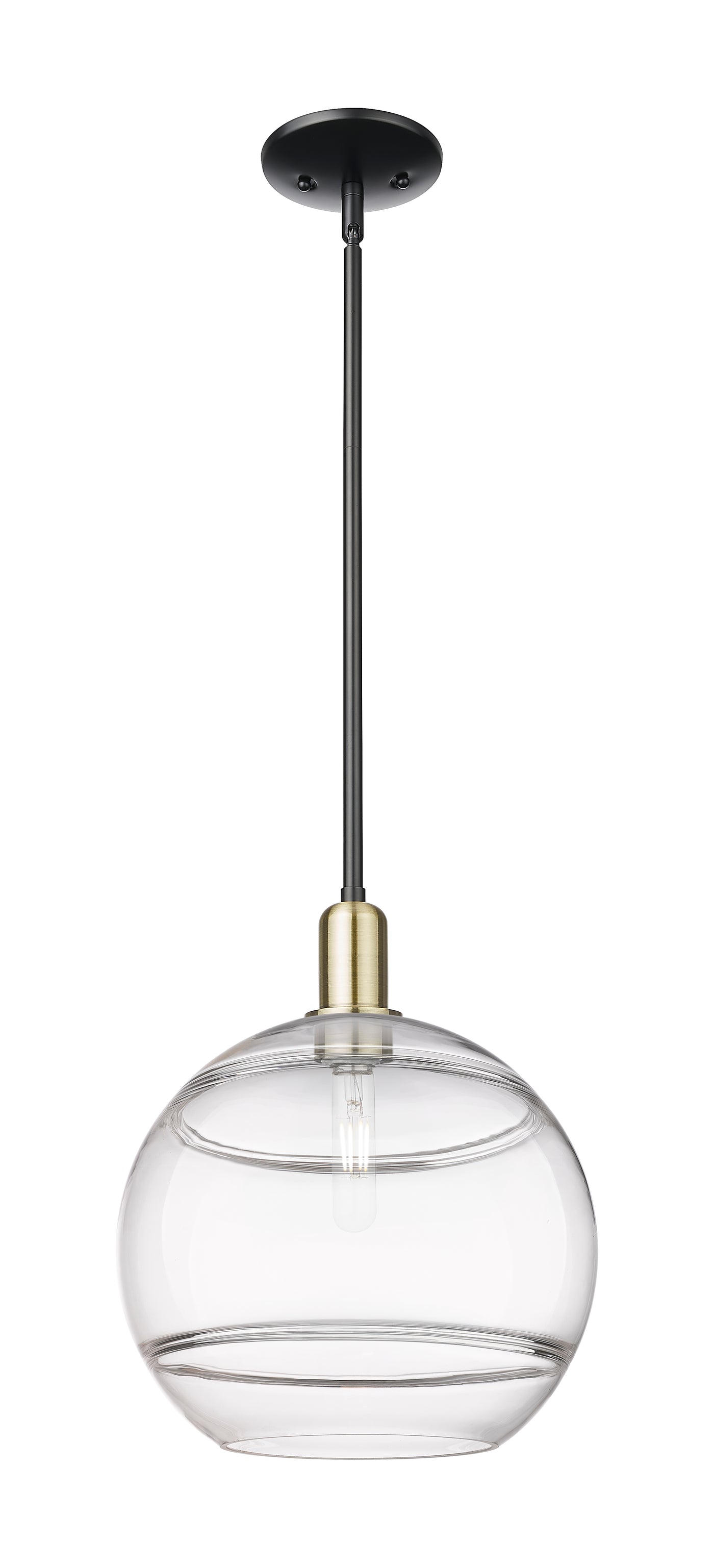Arcadia Mini Pendant Antique Brass Cast Steel