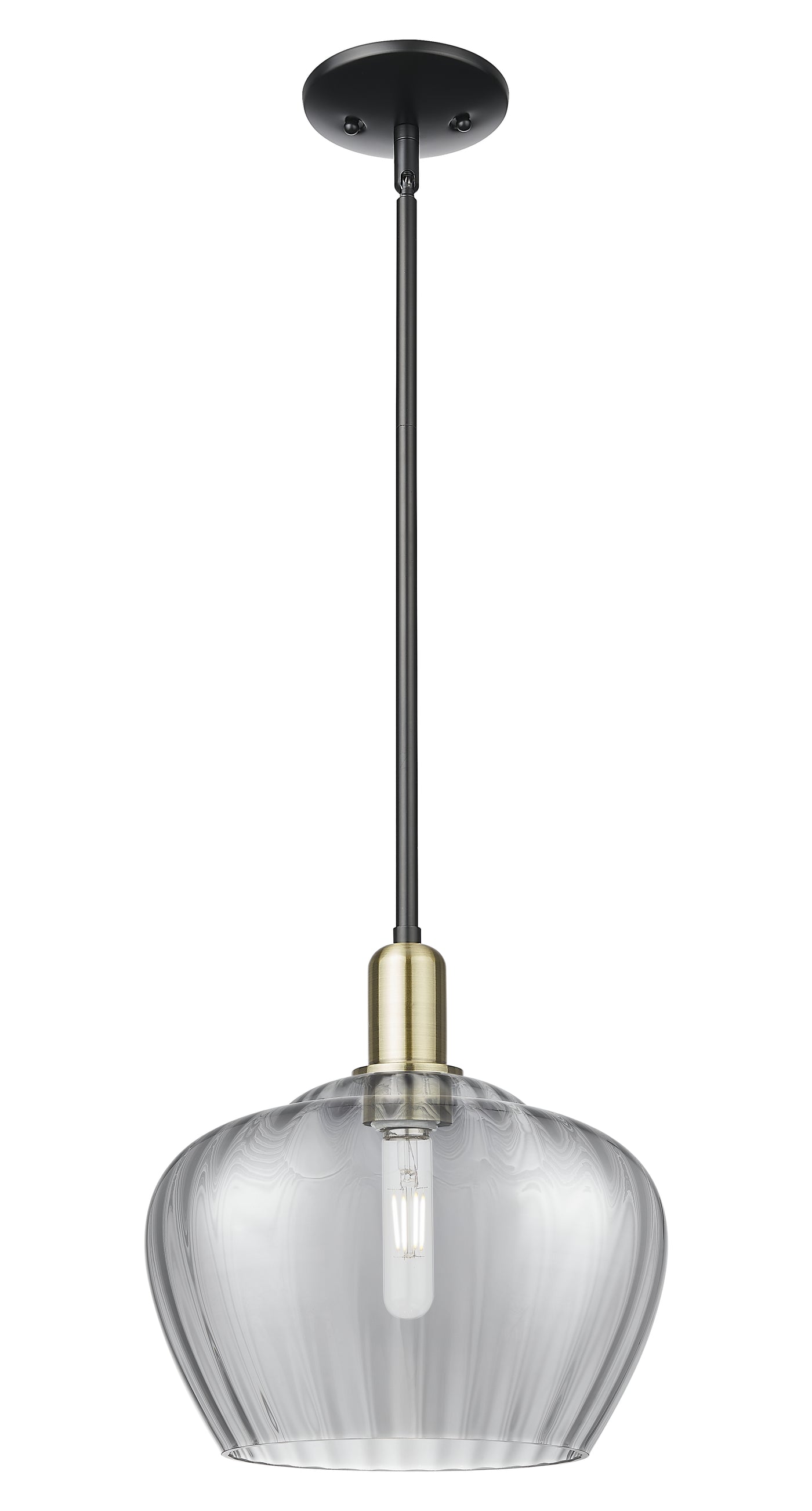 Arcadia Mini Pendant Antique Brass Finish