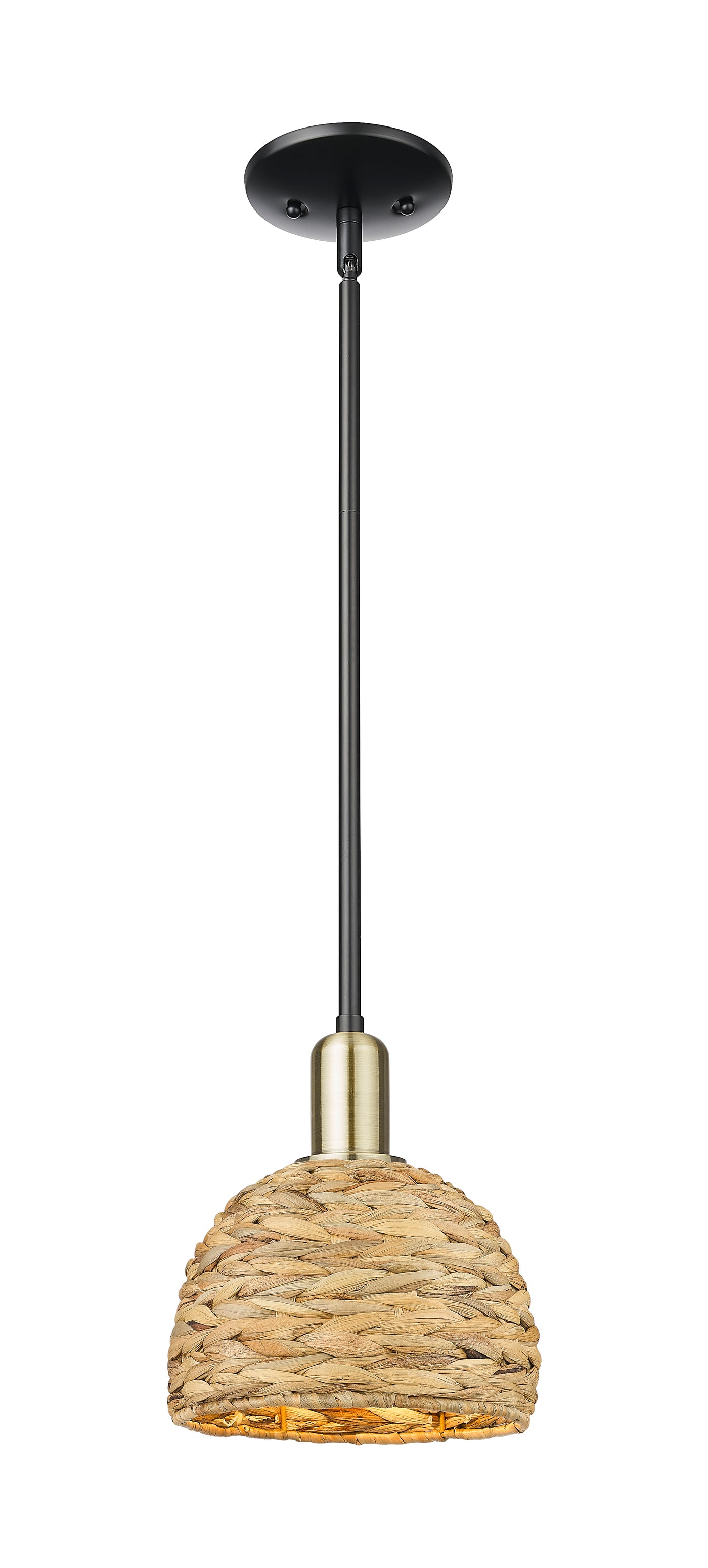 Arcadia Mini Pendant Antique Brass Finish