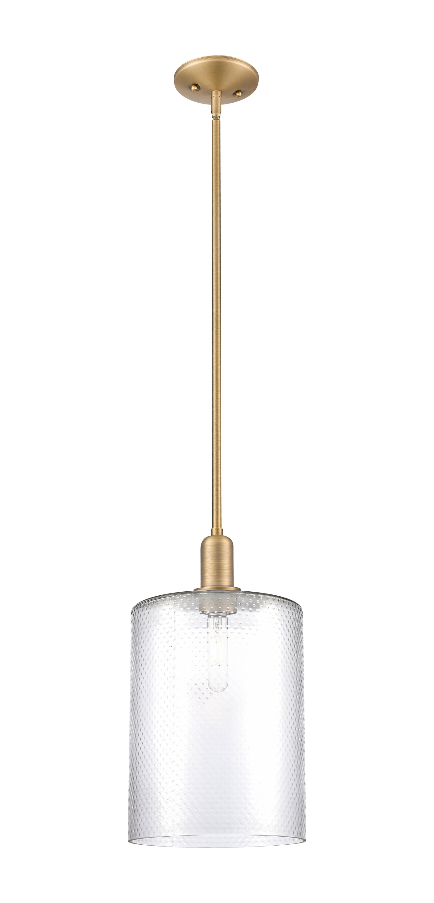 Arcadia Mini Pendant Antique Brass Dimmable