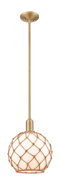Arcadia Mini Pendant Antique Brass Finish