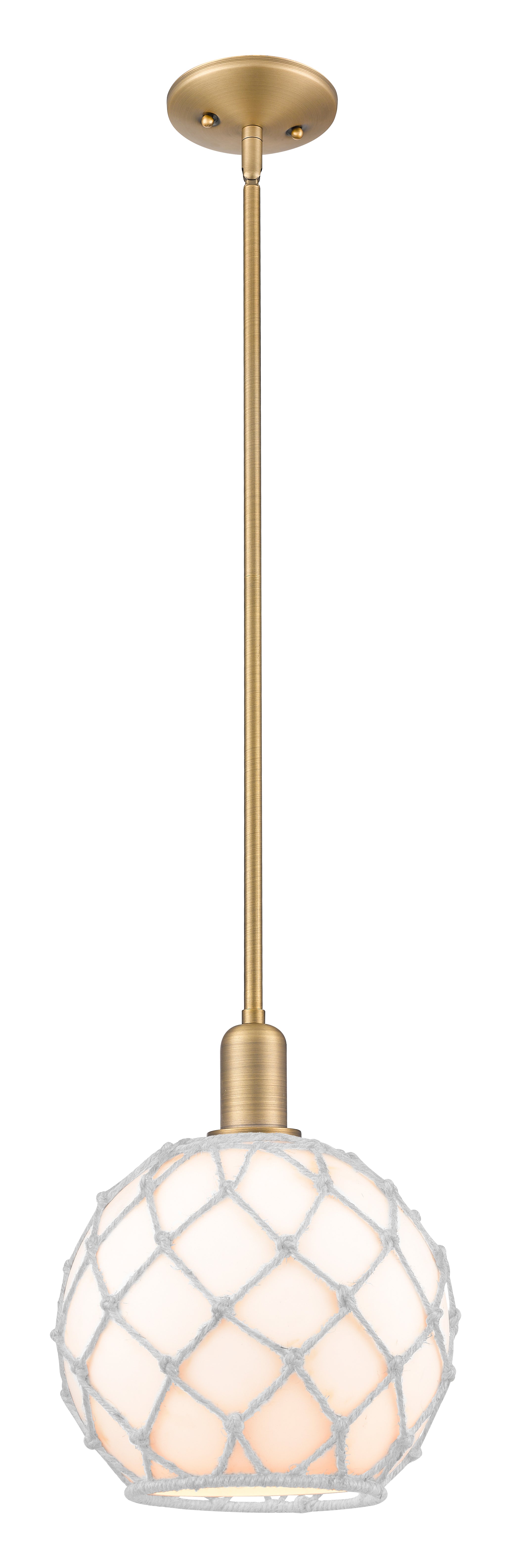 Arcadia Mini Pendant Antique Brass Finish