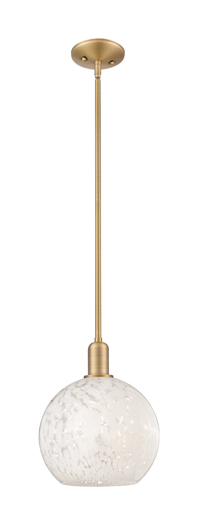 Arcadia Mini Pendant 10 Inch Brass