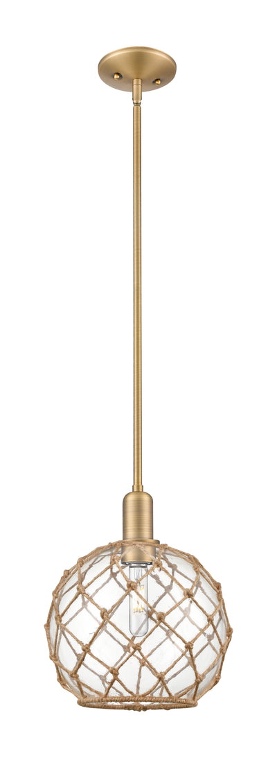 Arcadia Mini Pendant Antique Brass Finish