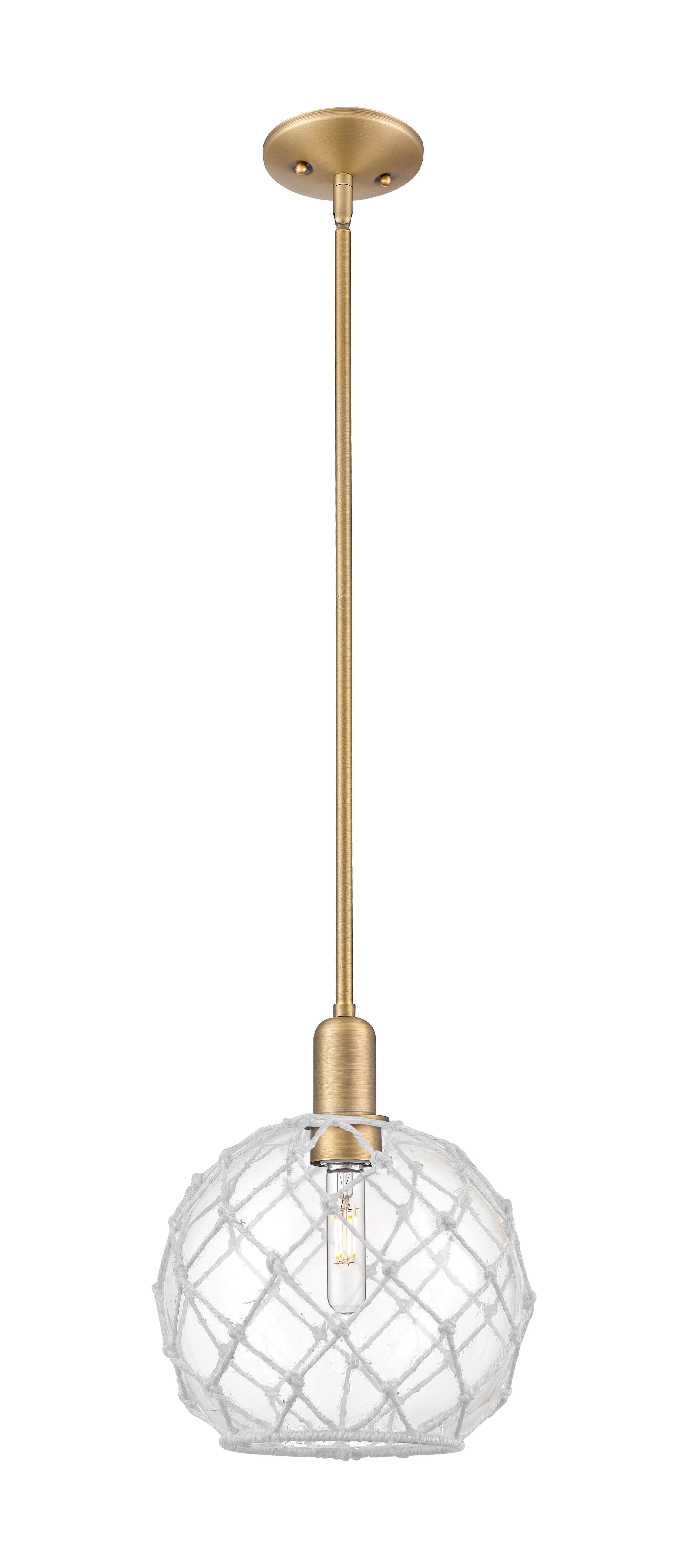 Arcadia Mini Pendant Antique Brass Finish