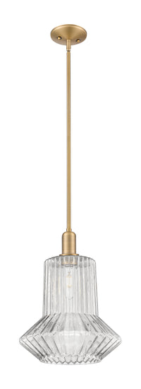 Arcadia Mini Pendant Antique Brass 12 Inch