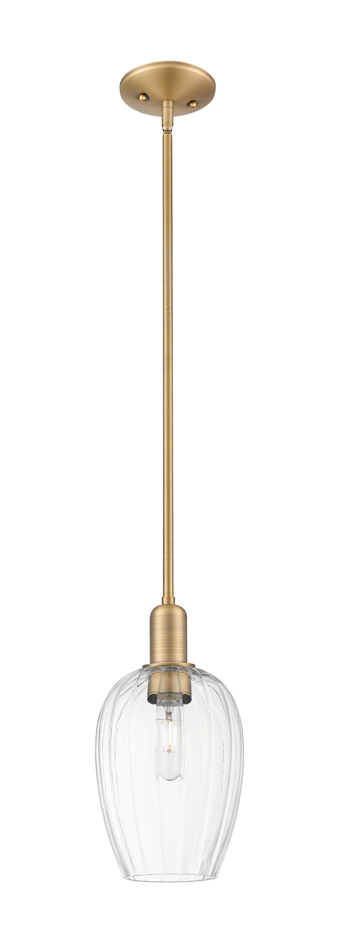 Arcadia Mini Pendant Antique Brass Finish