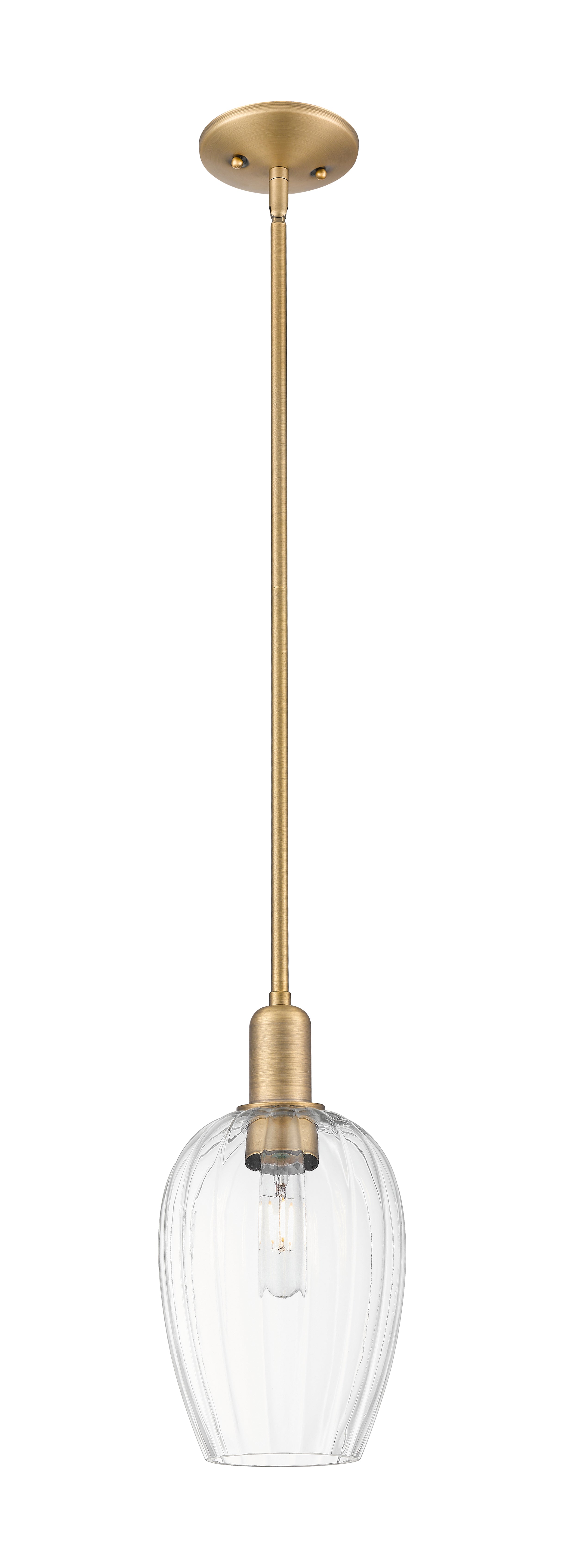 Arcadia Mini Pendant Antique Brass Finish