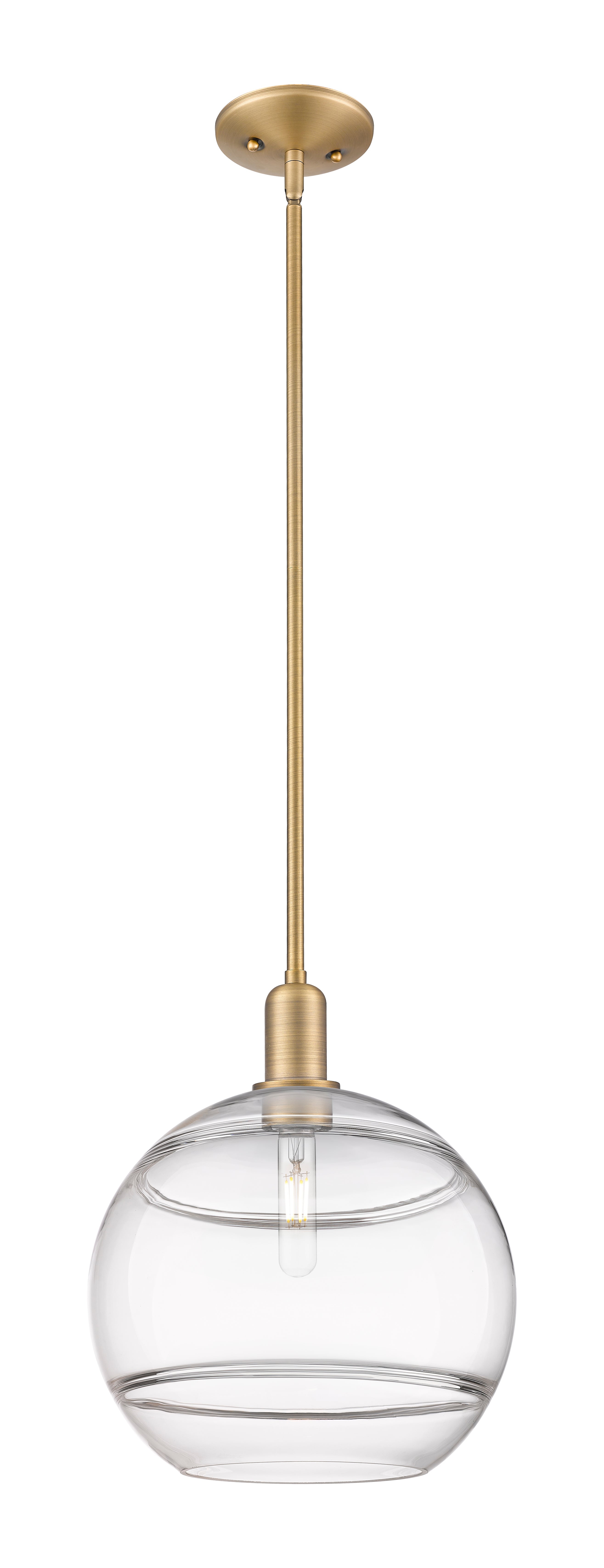 Arcadia Mini Pendant Antique Brass Cast Steel