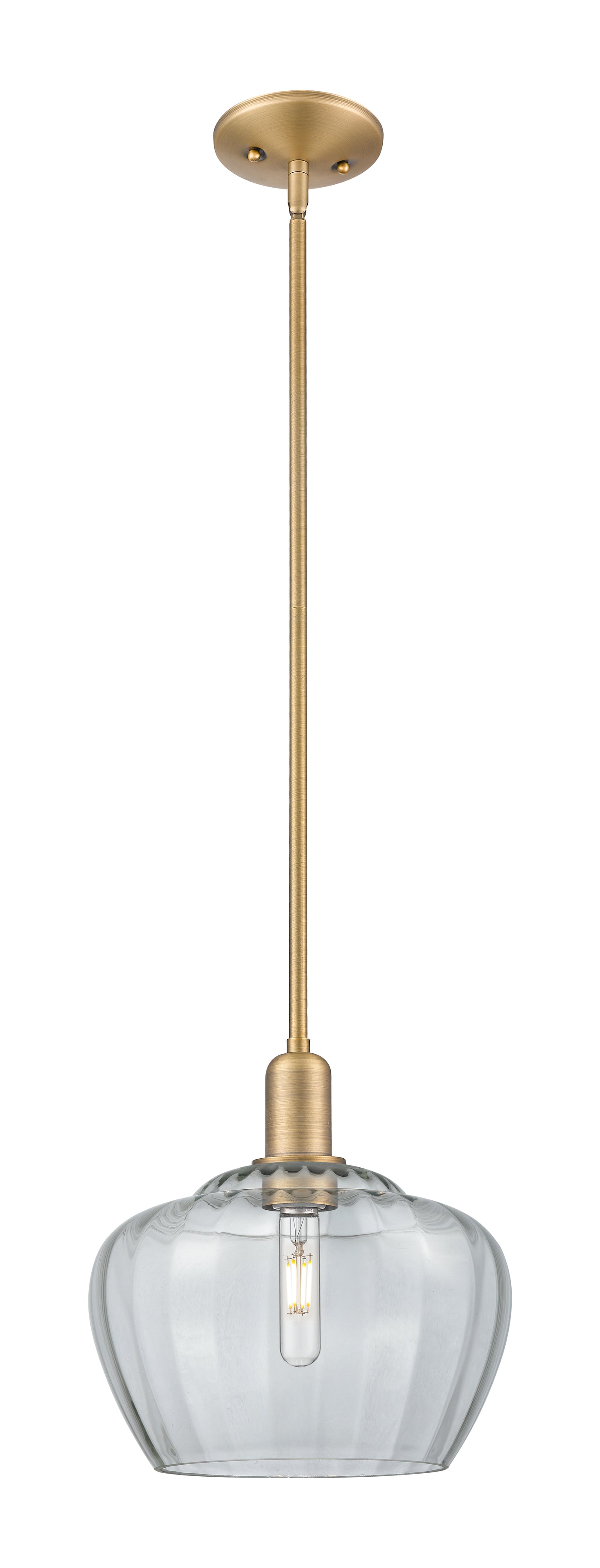 Arcadia Mini Pendant Antique Brass Finish