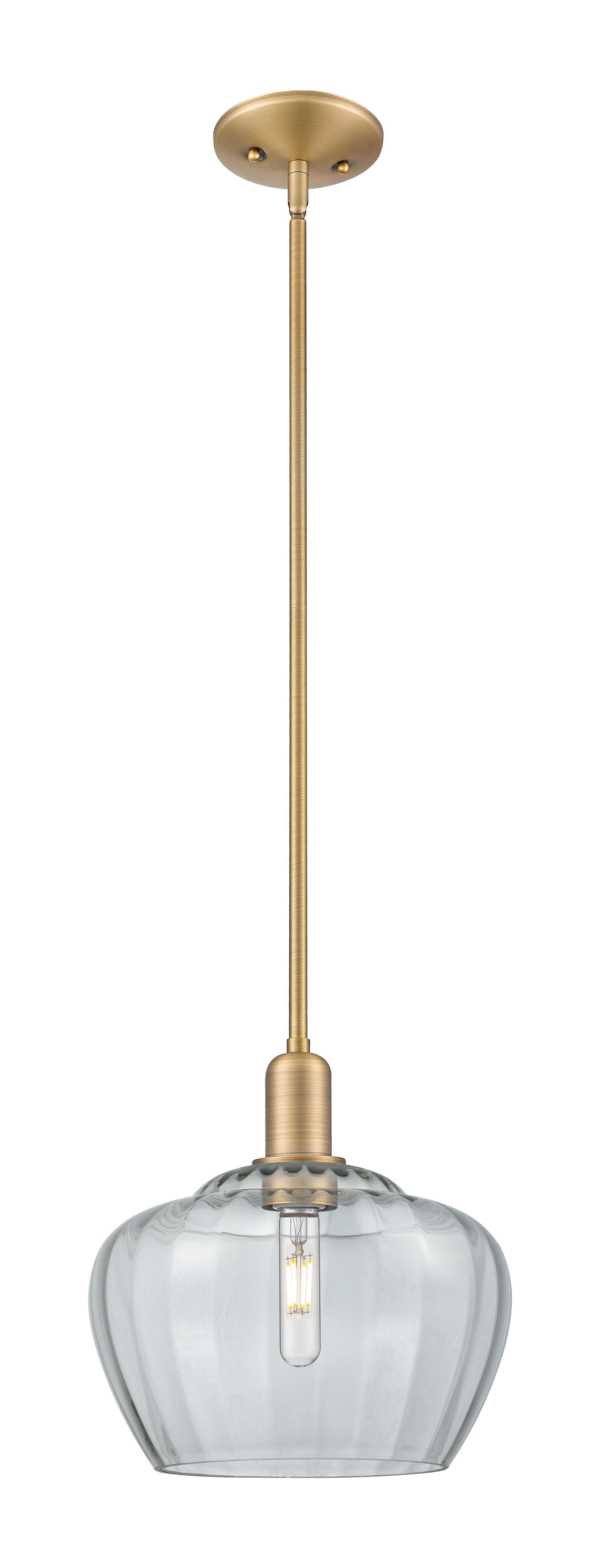 Arcadia Mini Pendant Antique Brass Finish