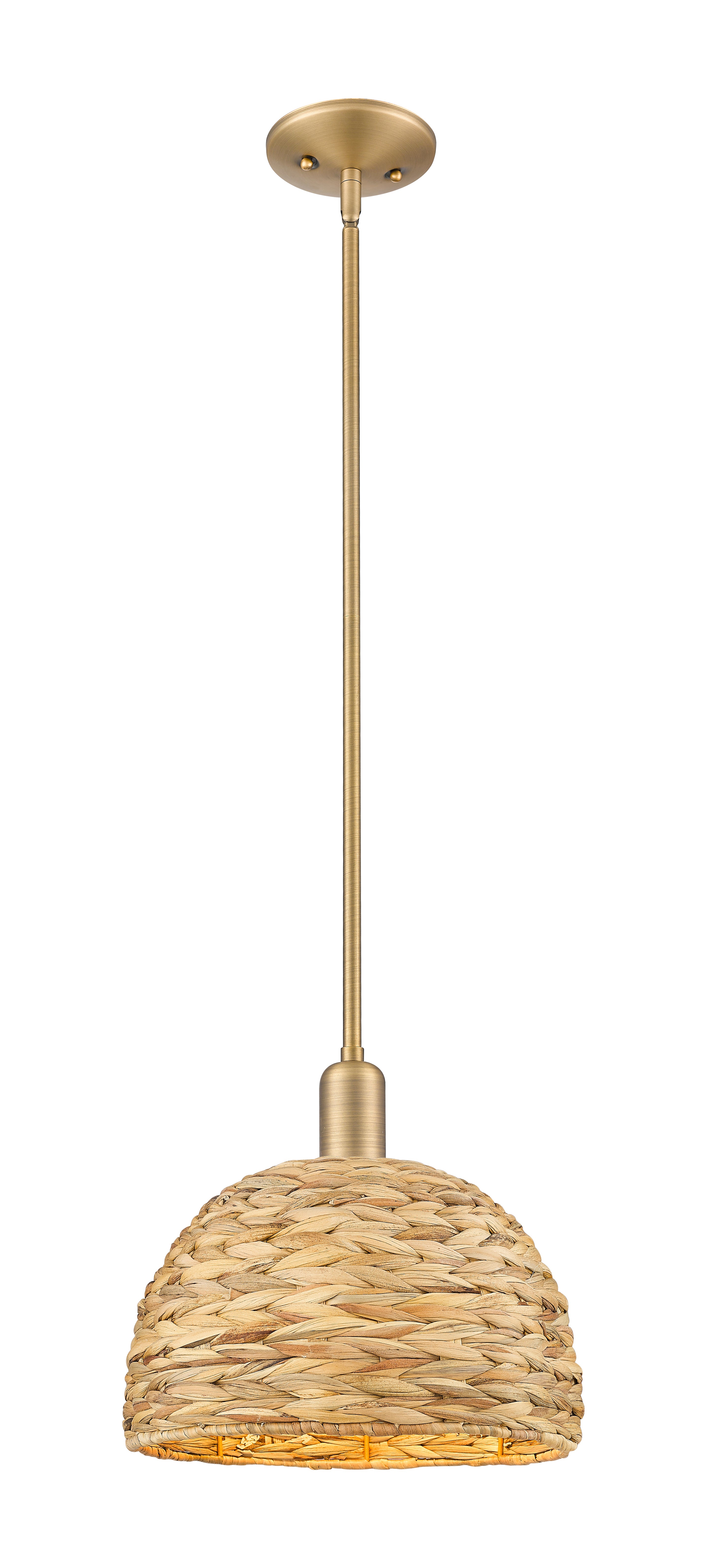 Arcadia Mini Pendant Antique Brass Finish