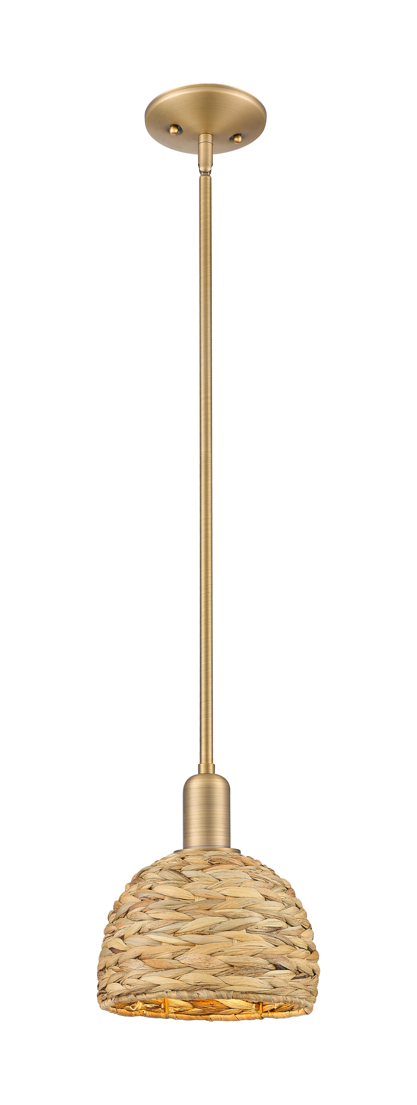 Arcadia Mini Pendant Antique Brass Finish