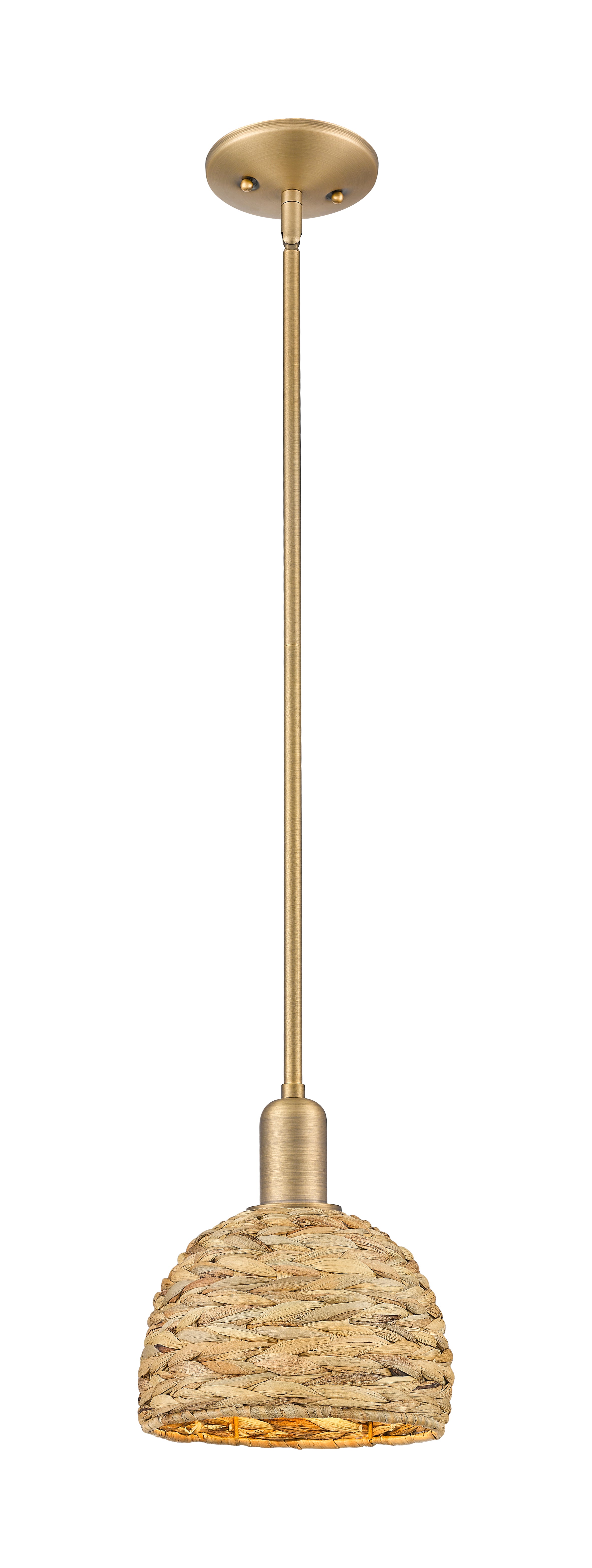 Arcadia Mini Pendant Antique Brass Finish