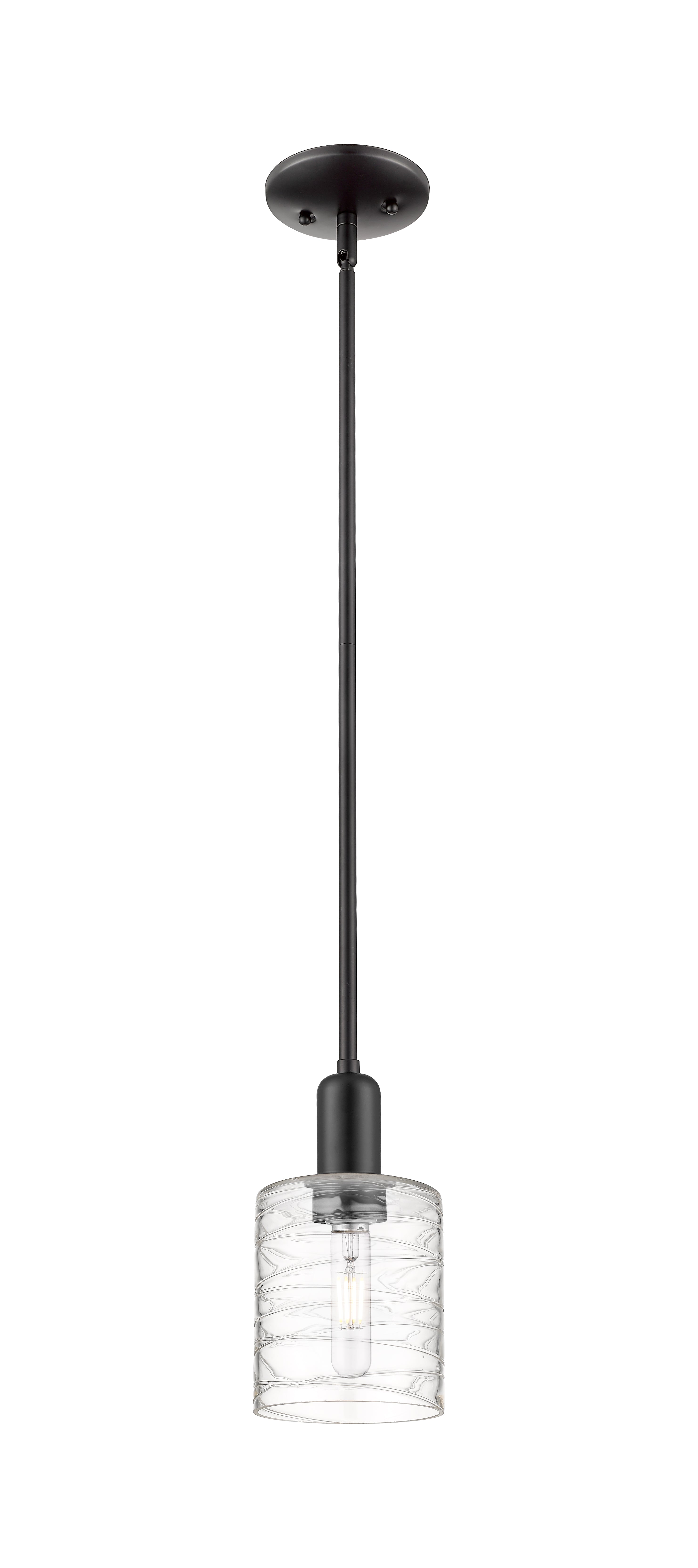 Arcadia Mini Pendant Antique Brass Steel Glass