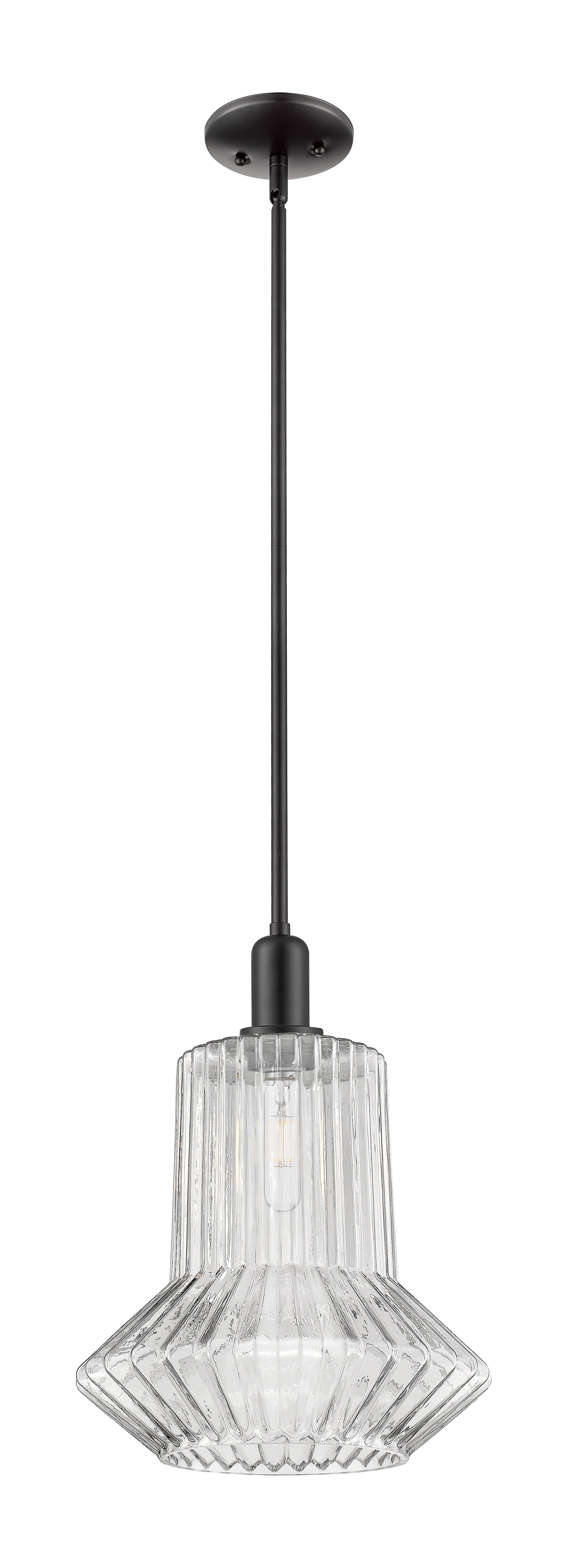 Arcadia Mini Pendant Antique Brass 12 Inch