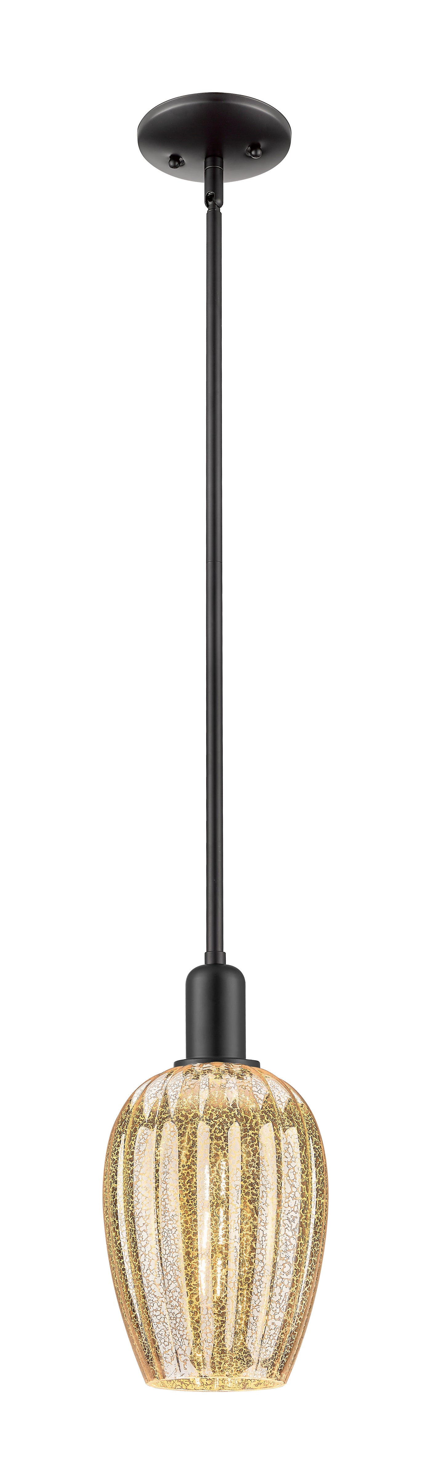 Arcadia Mini Pendant Antique Brass Finish