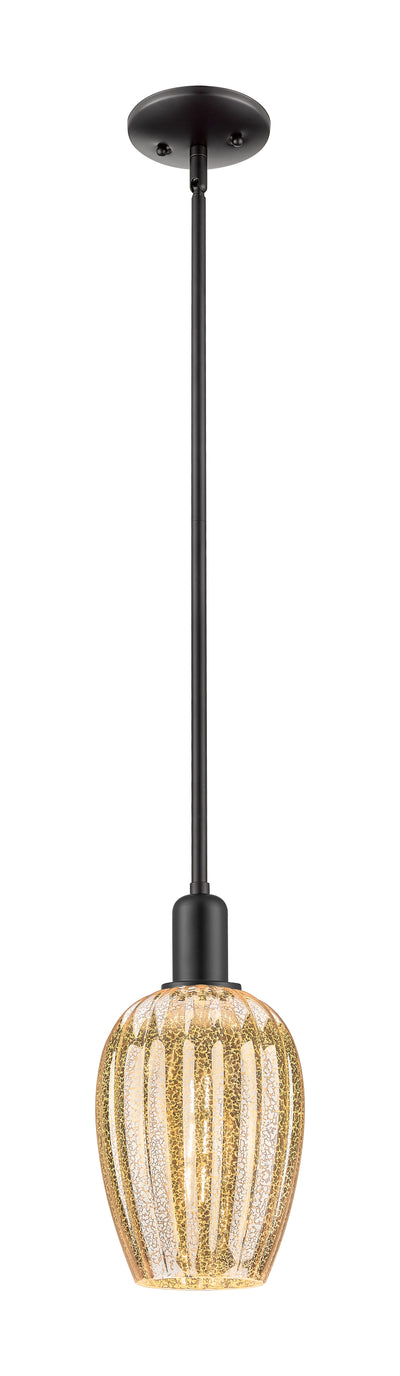 Arcadia Mini Pendant Antique Brass Finish