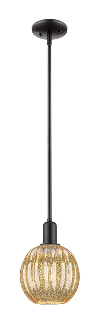 Arcadia Mini Pendant Antique Brass Steel