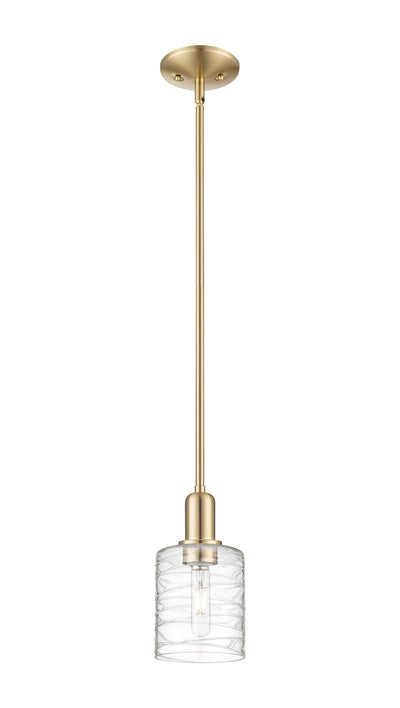 Arcadia Mini Pendant Antique Brass Steel Glass