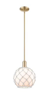 Arcadia Mini Pendant Antique Brass Finish