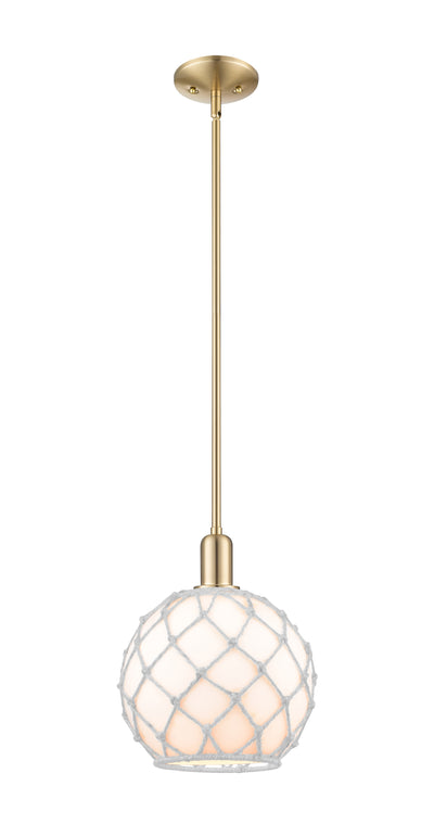 Arcadia Mini Pendant Antique Brass Finish