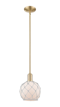 Arcadia Mini Pendant Antique Brass Cast