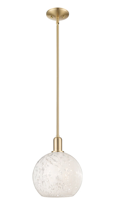Arcadia Mini Pendant 10 Inch Brass