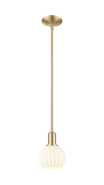 Arcadia Mini Pendant Antique Brass 6 Inch