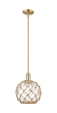 Arcadia Mini Pendant Antique Brass Finish