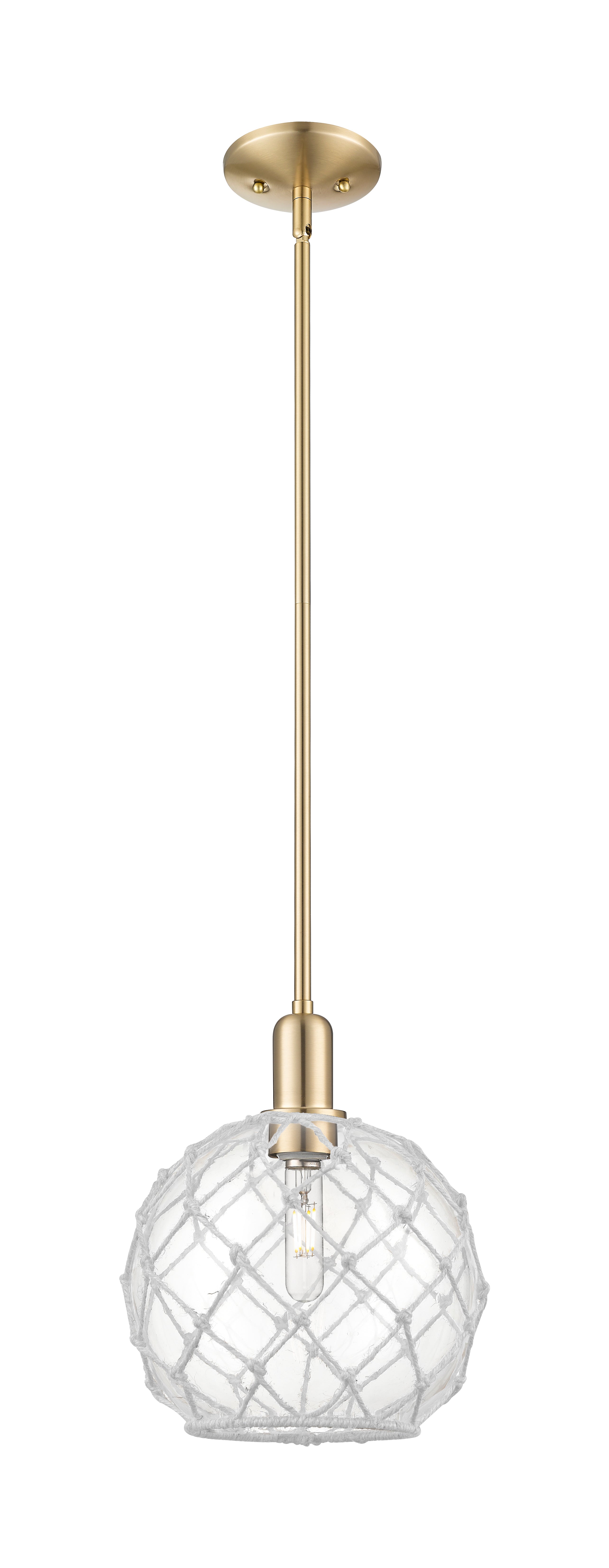 Arcadia Mini Pendant Antique Brass Finish