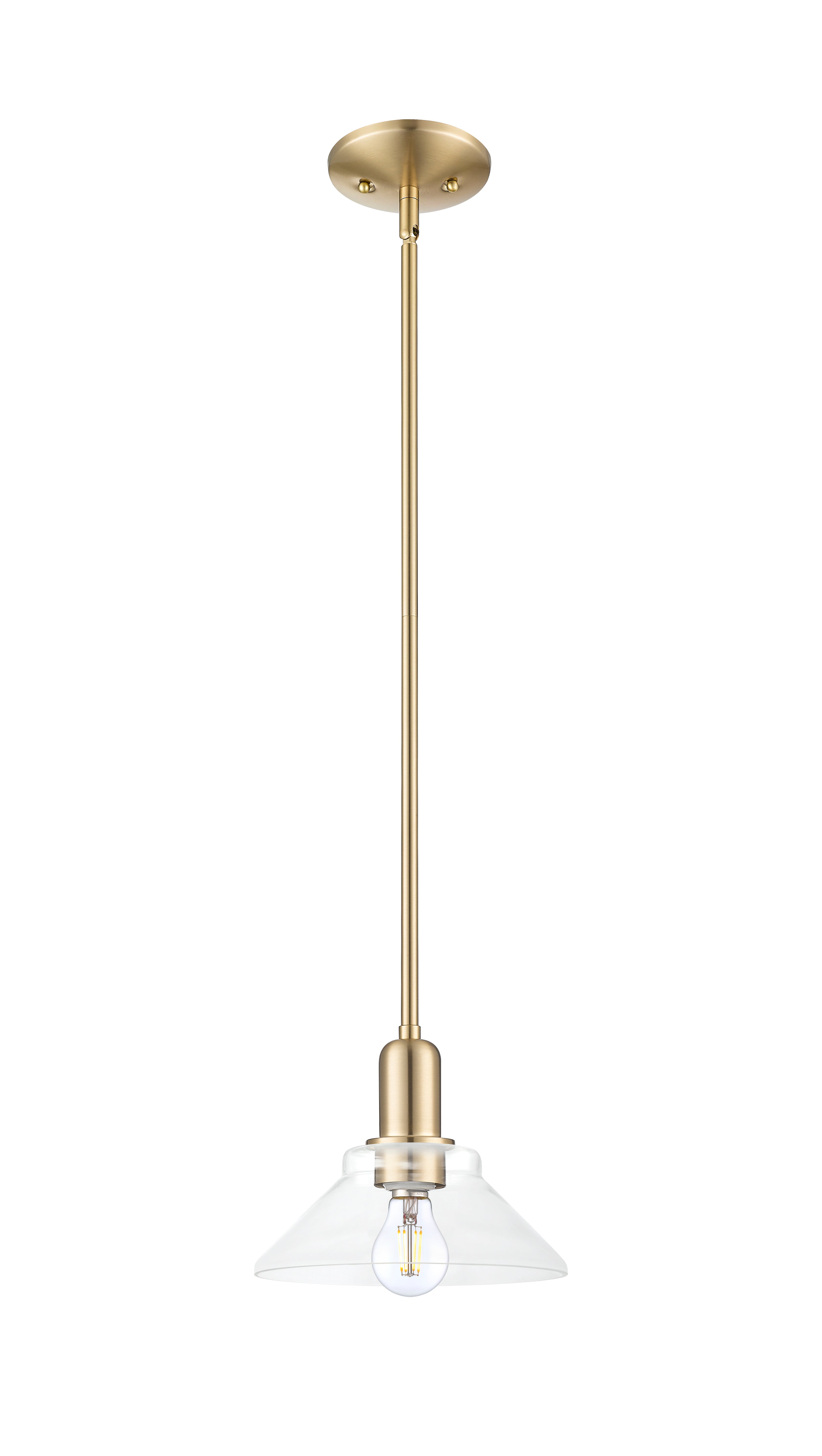 Arcadia Mini Pendant Antique Brass Steel