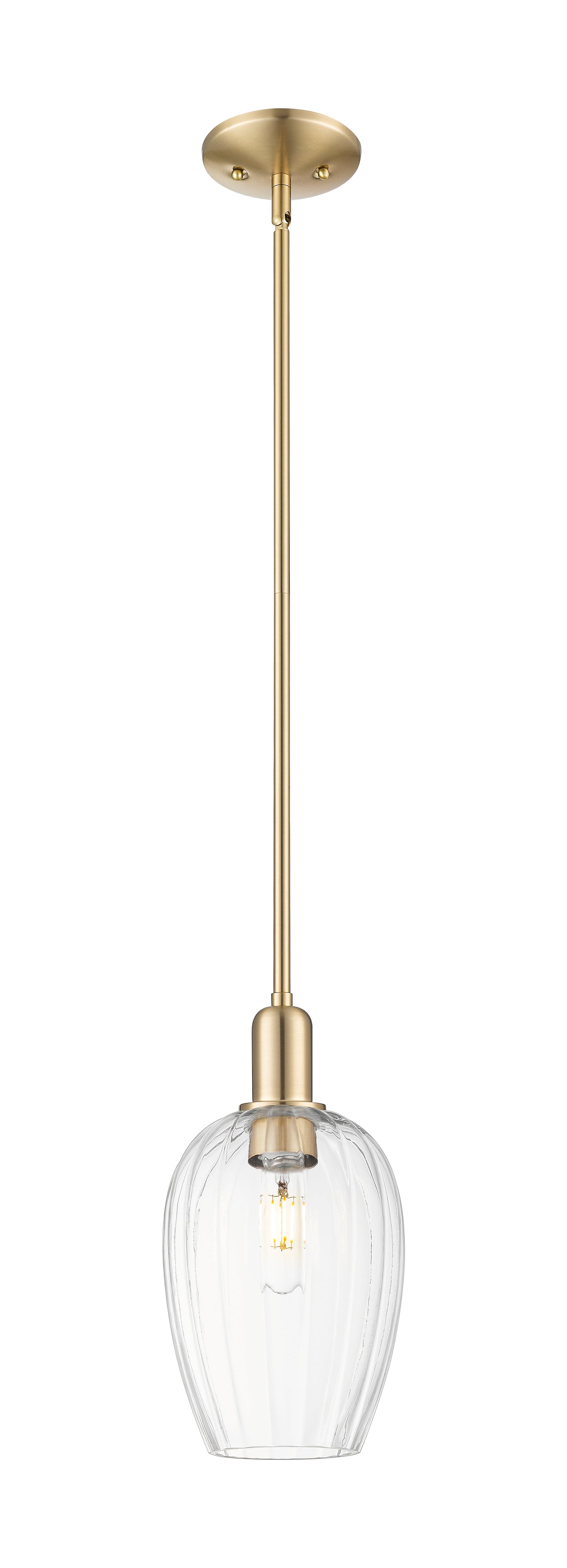 Arcadia Mini Pendant Antique Brass Finish