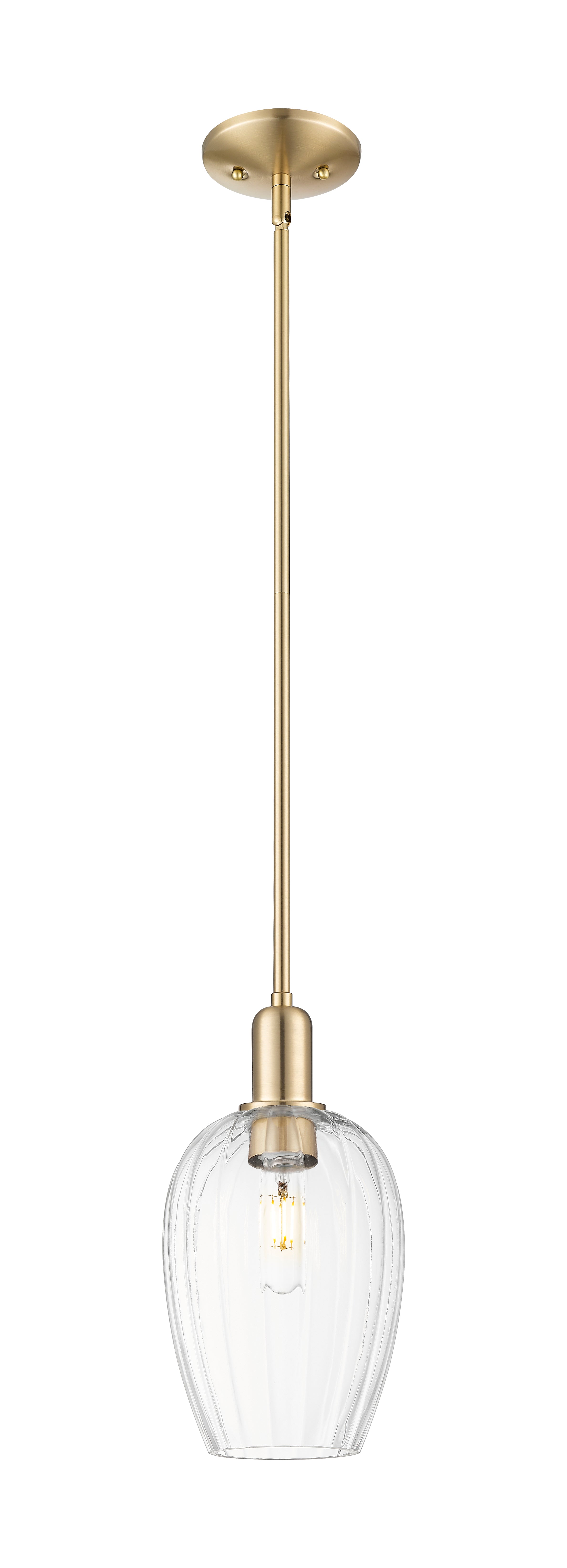 Arcadia Mini Pendant Antique Brass Finish