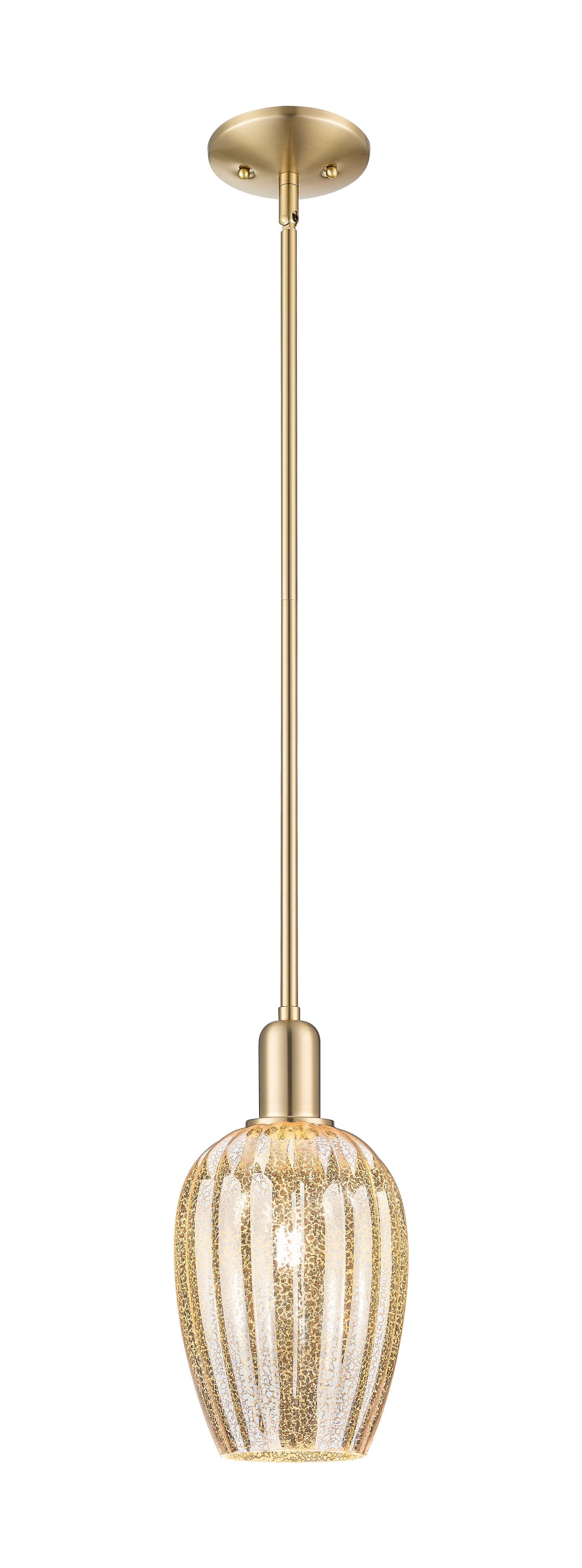 Arcadia Mini Pendant Antique Brass Finish