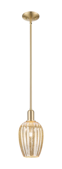 Arcadia Mini Pendant Antique Brass Finish