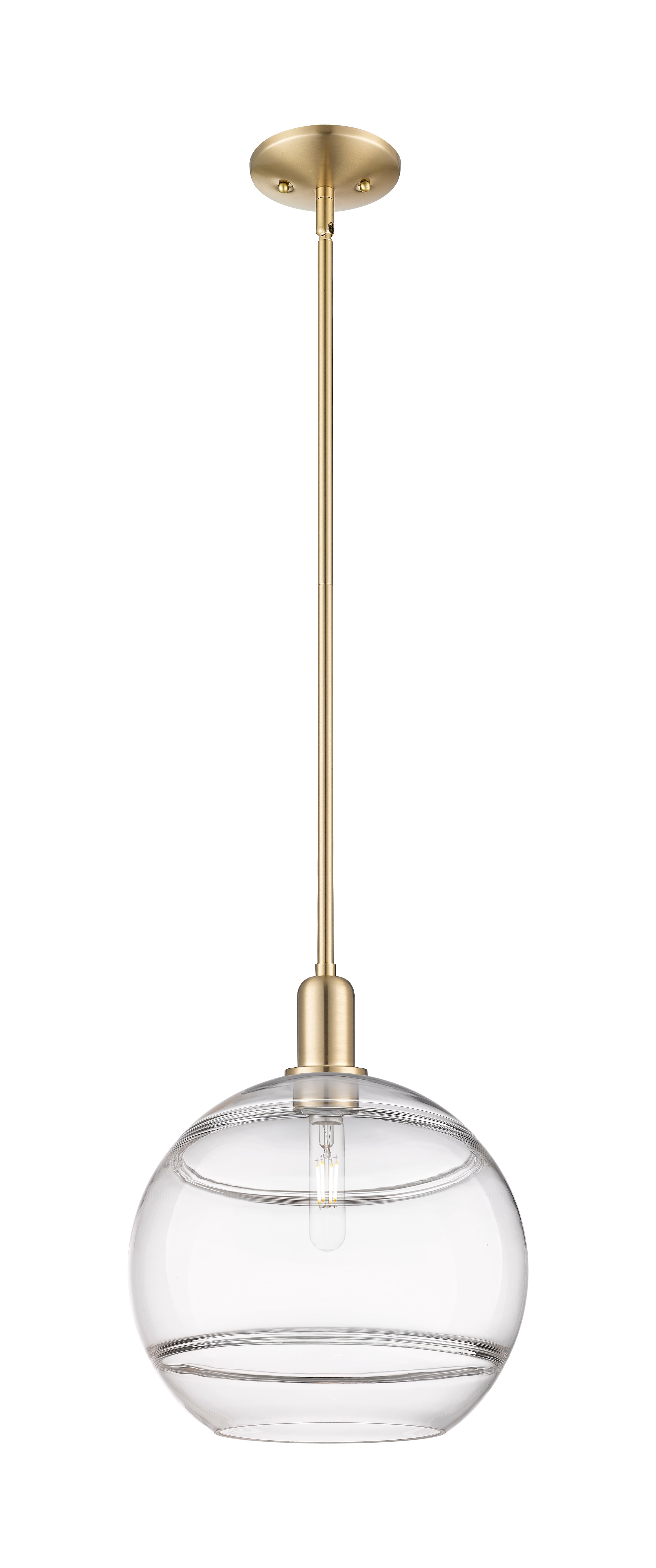 Arcadia Mini Pendant Antique Brass Cast Steel