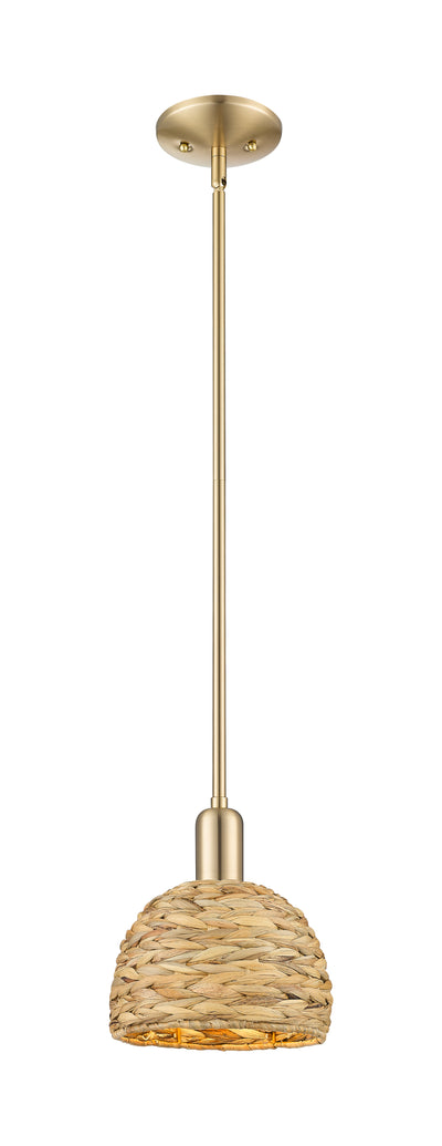 Arcadia Mini Pendant Antique Brass Finish