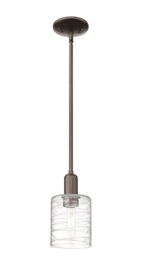 Arcadia Mini Pendant Antique Brass Steel Glass