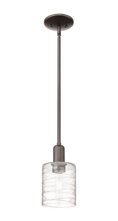 Arcadia Mini Pendant Antique Brass Steel Glass