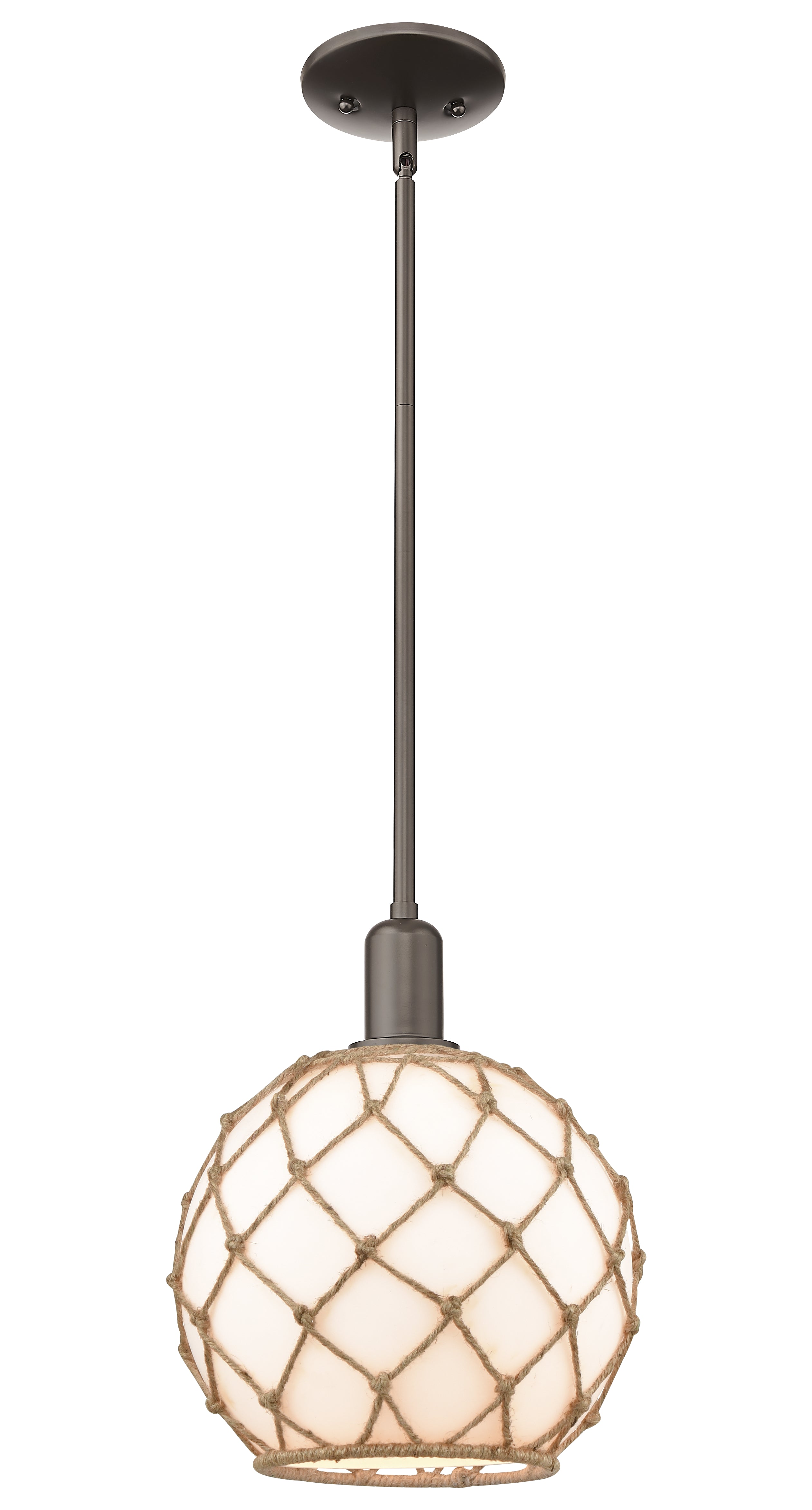 Arcadia Mini Pendant Antique Brass Finish