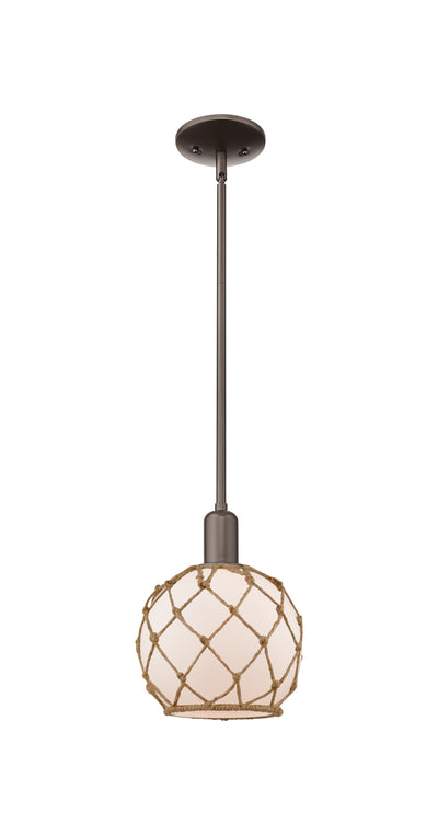 Arcadia Mini Pendant Antique Brass Cast