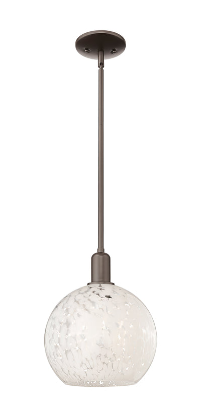 Arcadia Mini Pendant 10 Inch Brass