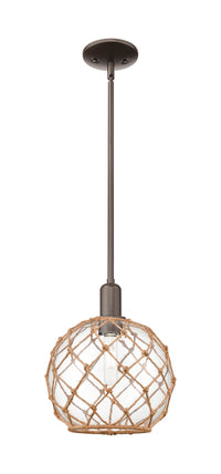 Arcadia Mini Pendant Antique Brass Finish