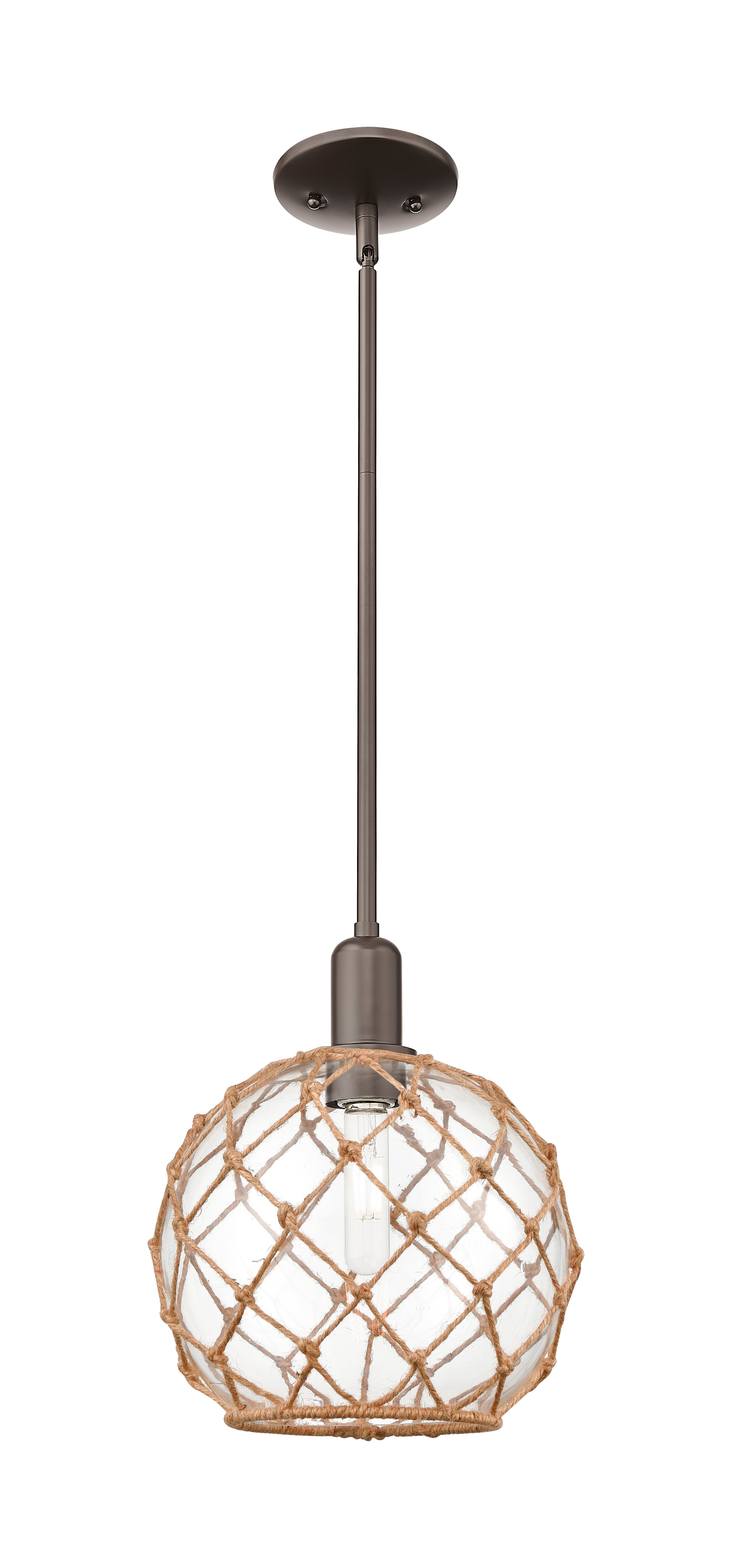Arcadia Mini Pendant Antique Brass Finish