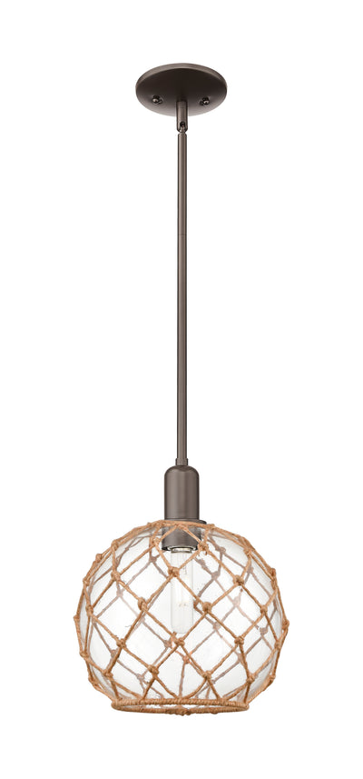 Arcadia Mini Pendant Antique Brass Finish